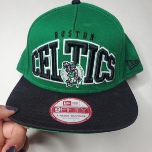 New Era Boston Celtics Hardwood Classics 9Fifty Snapback Hat (New w/o Tags) NBA